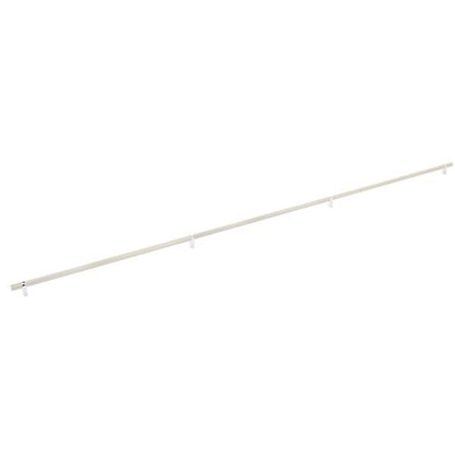 Emtek - Select Bar Cabinet Pull 54 Inch C-C, Rectangular Bar Stem, Knurled Bar