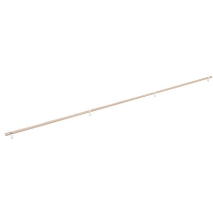 Emtek - Select Bar Cabinet Pull 54 Inch C-C, Rectangular Bar Stem, Smooth Bar