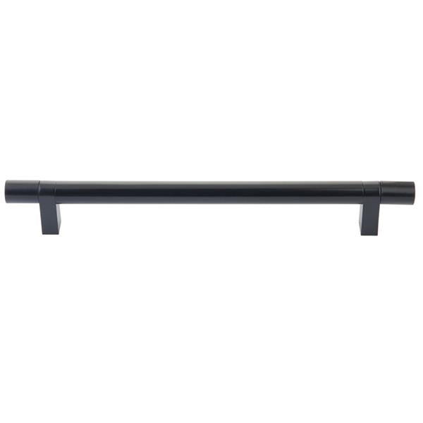 Emtek - Select Bar Appliance Pull 12 Inch C-C, Rectangular Bar Stem, Smooth Bar