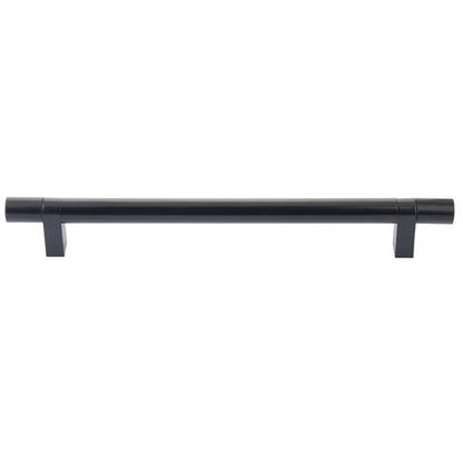 Emtek - Select Bar Appliance Pull 12 Inch C-C, Rectangular Bar Stem, Smooth Bar
