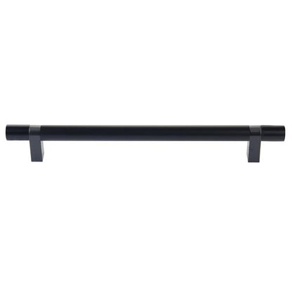 Emtek - Select Bar Appliance Pull 12 Inch C-C, Rectangular Bar Stem, Smooth Bar