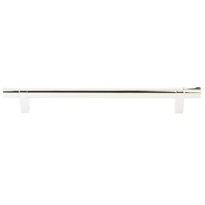 Emtek - Select Bar Appliance Pull 12 Inch C-C, Rectangular Bar Stem, Smooth Bar