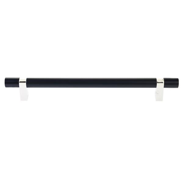 Emtek - Select Bar Appliance Pull 12 Inch C-C, Rectangular Bar Stem, Smooth Bar