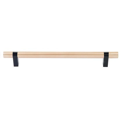 Emtek - Select Bar Appliance Pull 12 Inch C-C, Rectangular Bar Stem, Smooth Bar