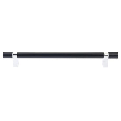 Emtek - Select Bar Appliance Pull 12 Inch C-C, Rectangular Bar Stem, Smooth Bar