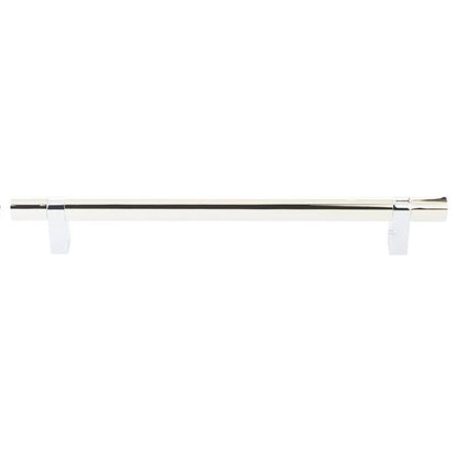 Emtek - Select Bar Appliance Pull 12 Inch C-C, Rectangular Bar Stem, Smooth Bar