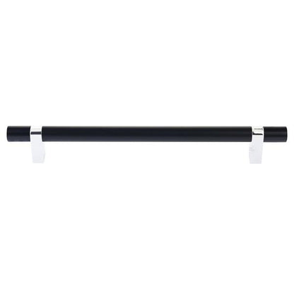 Emtek - Select Bar Appliance Pull 12 Inch C-C, Rectangular Bar Stem, Smooth Bar