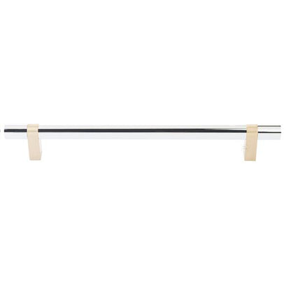 Emtek - Select Bar Appliance Pull 12 Inch C-C, Rectangular Bar Stem, Smooth Bar