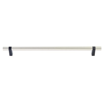 Emtek - Select Bar Appliance Pull 18 Inch C-C, Rectangular Bar Stem, Smooth Bar
