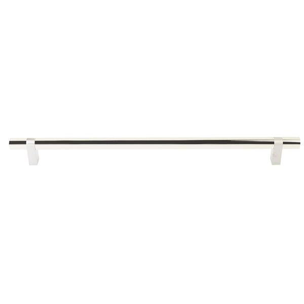 Emtek - Select Bar Appliance Pull 18 Inch C-C, Rectangular Bar Stem, Smooth Bar