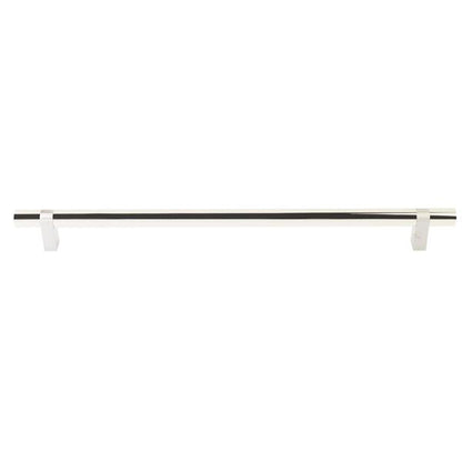 Emtek - Select Bar Appliance Pull 18 Inch C-C, Rectangular Bar Stem, Smooth Bar