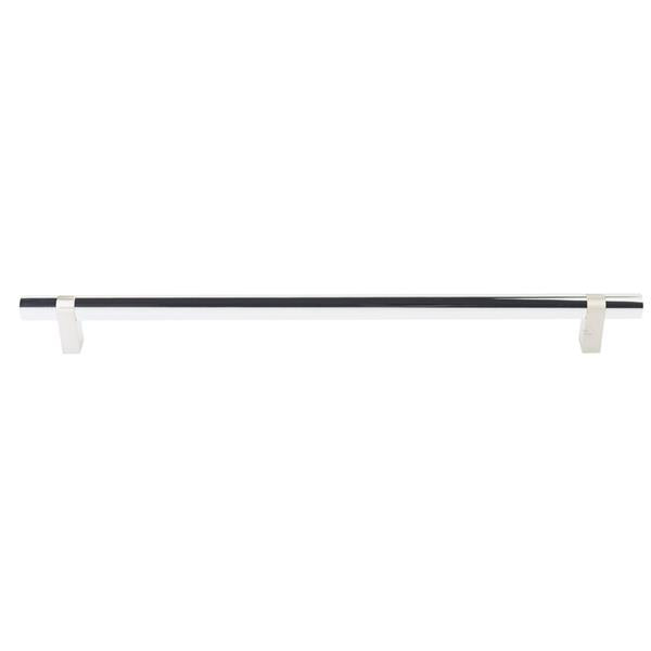 Emtek - Select Bar Appliance Pull 18 Inch C-C, Rectangular Bar Stem, Smooth Bar