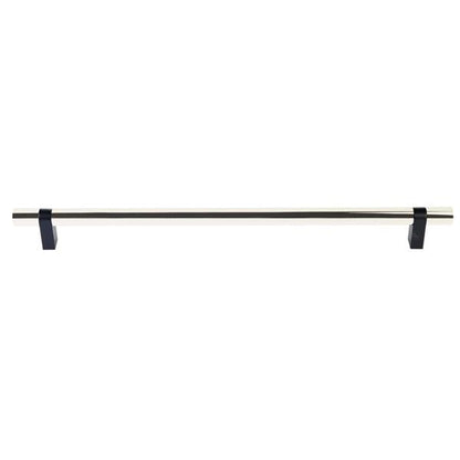 Emtek - Select Bar Appliance Pull 18 Inch C-C, Rectangular Bar Stem, Smooth Bar
