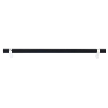 Emtek - Select Bar Appliance Pull 18 Inch C-C, Rectangular Bar Stem, Smooth Bar