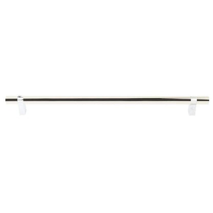 Emtek - Select Bar Appliance Pull 18 Inch C-C, Rectangular Bar Stem, Smooth Bar