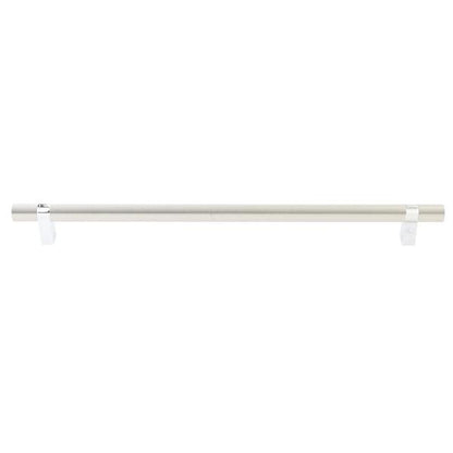 Emtek - Select Bar Appliance Pull 18 Inch C-C, Rectangular Bar Stem, Smooth Bar