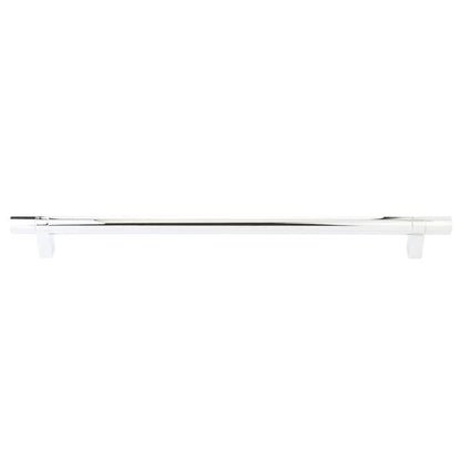 Emtek - Select Bar Appliance Pull 18 Inch C-C, Rectangular Bar Stem, Smooth Bar