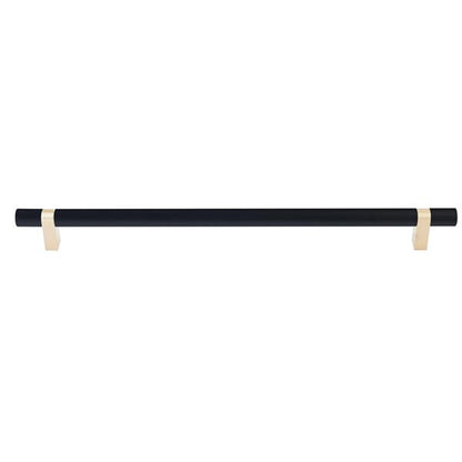 Emtek - Select Bar Appliance Pull 18 Inch C-C, Rectangular Bar Stem, Smooth Bar