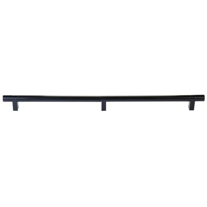 Emtek - Select Bar Appliance Pull 24 Inch C-C, Rectangular Bar Stem, Smooth Bar