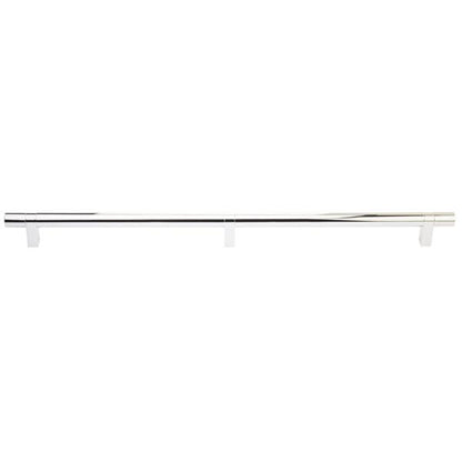 Emtek - Select Bar Appliance Pull 24 Inch C-C, Rectangular Bar Stem, Smooth Bar