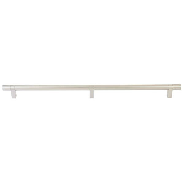 Emtek - Select Bar Appliance Pull 24 Inch C-C, Rectangular Bar Stem, Smooth Bar