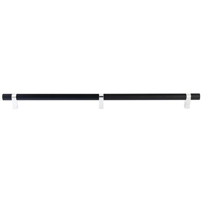 Emtek - Select Bar Appliance Pull 24 Inch C-C, Rectangular Bar Stem, Knurled Bar