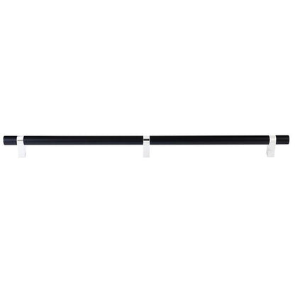 Emtek - Select Bar Appliance Pull 24 Inch C-C, Rectangular Bar Stem, Smooth Bar