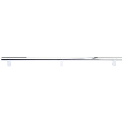 Emtek - Select Bar Appliance Pull 24 Inch C-C, Rectangular Bar Stem, Smooth Bar