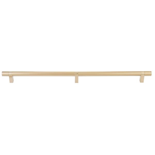 Emtek - Select Bar Appliance Pull 24 Inch C-C, Rectangular Bar Stem, Smooth Bar
