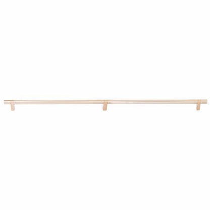 Emtek - Select Bar Appliance Pull 36 Inch C-C, Rectangular Bar Stem, Smooth Bar