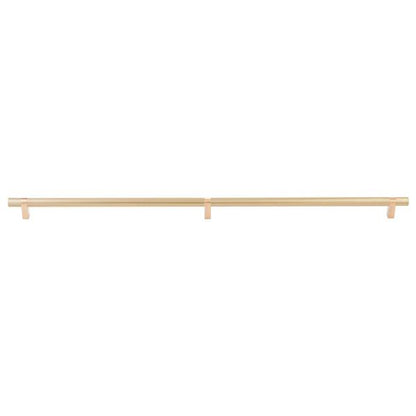 Emtek - Select Bar Appliance Pull 36 Inch C-C, Rectangular Bar Stem, Smooth Bar