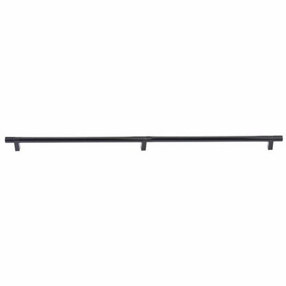 Emtek - Select Bar Appliance Pull 36 Inch C-C, Rectangular Bar Stem, Smooth Bar