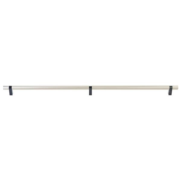 Emtek - Select Bar Appliance Pull 36 Inch C-C, Rectangular Bar Stem, Smooth Bar