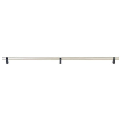 Emtek - Select Bar Appliance Pull 36 Inch C-C, Rectangular Bar Stem, Smooth Bar