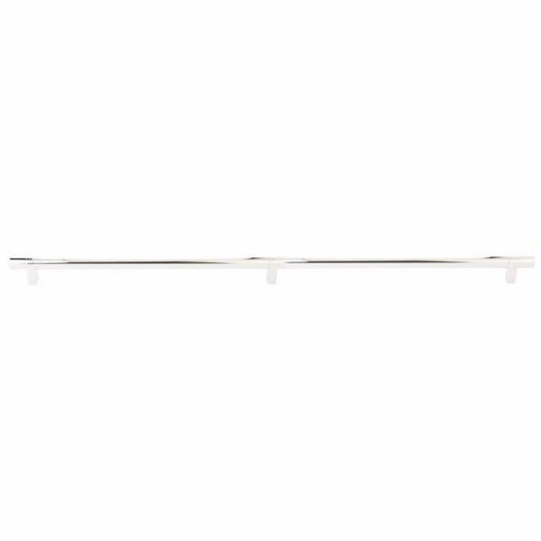 Emtek - Select Bar Appliance Pull 36 Inch C-C, Rectangular Bar Stem, Smooth Bar
