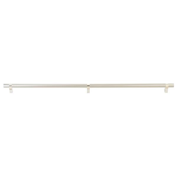 Emtek - Select Bar Appliance Pull 36 Inch C-C, Rectangular Bar Stem, Smooth Bar
