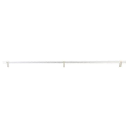 Emtek - Select Bar Appliance Pull 36 Inch C-C, Rectangular Bar Stem, Knurled Bar