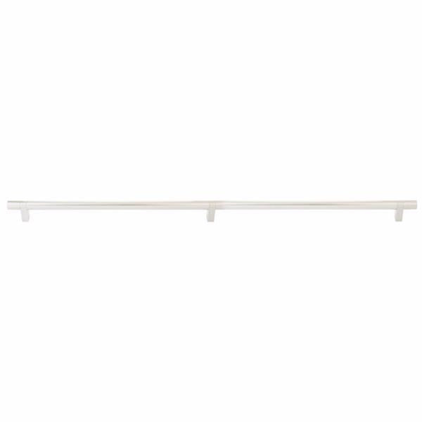 Emtek - Select Bar Appliance Pull 36 Inch C-C, Rectangular Bar Stem, Smooth Bar