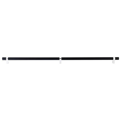 Emtek - Select Bar Appliance Pull 36 Inch C-C, Rectangular Bar Stem, Smooth Bar