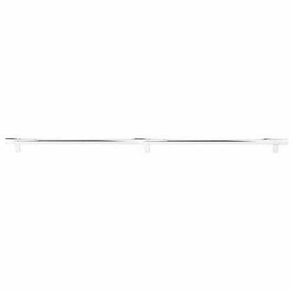 Emtek - Select Bar Appliance Pull 36 Inch C-C, Rectangular Bar Stem, Smooth Bar
