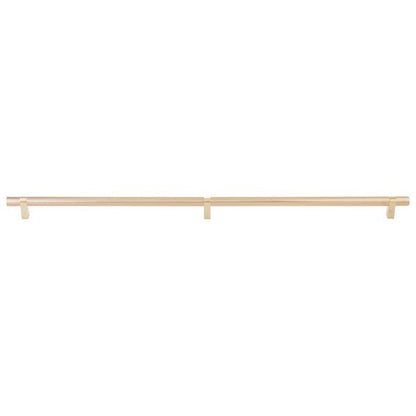 Emtek - Select Bar Appliance Pull 36 Inch C-C, Rectangular Bar Stem, Smooth Bar