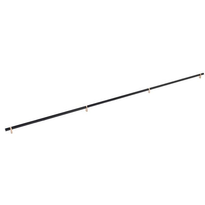 Emtek - Select Bar Appliance Pull 54 Inch C-C, Rectangular Bar Stem, Smooth Bar