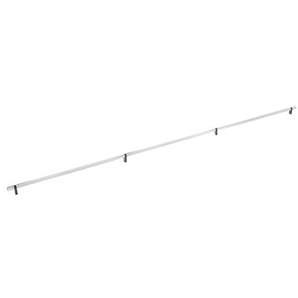 Emtek - Select Bar Appliance Pull 54 Inch C-C, Rectangular Bar Stem, Smooth Bar