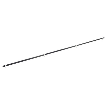 Emtek - Select Bar Appliance Pull 54 Inch C-C, Rectangular Bar Stem, Knurled Bar