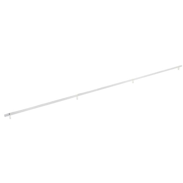 Emtek - Select Bar Appliance Pull 54 Inch C-C, Rectangular Bar Stem, Knurled Bar