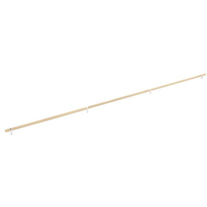 Emtek - Select Bar Appliance Pull 54 Inch C-C, Rectangular Bar Stem, Knurled Bar
