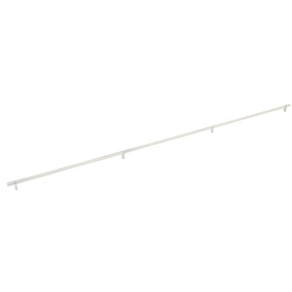 Emtek - Select Bar Appliance Pull 54 Inch C-C, Rectangular Bar Stem, Knurled Bar
