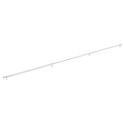 Emtek - Select Bar Appliance Pull 54 Inch C-C, Rectangular Bar Stem, Smooth Bar