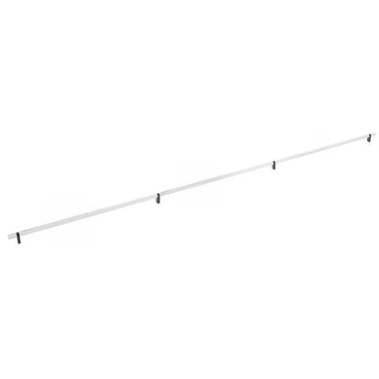 Emtek - Select Bar Appliance Pull 54 Inch C-C, Rectangular Bar Stem, Knurled Bar