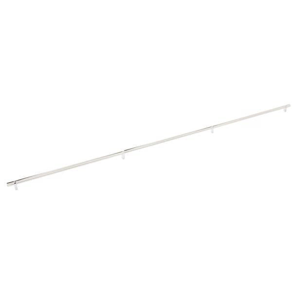 Emtek - Select Bar Appliance Pull 54 Inch C-C, Rectangular Bar Stem, Smooth Bar
